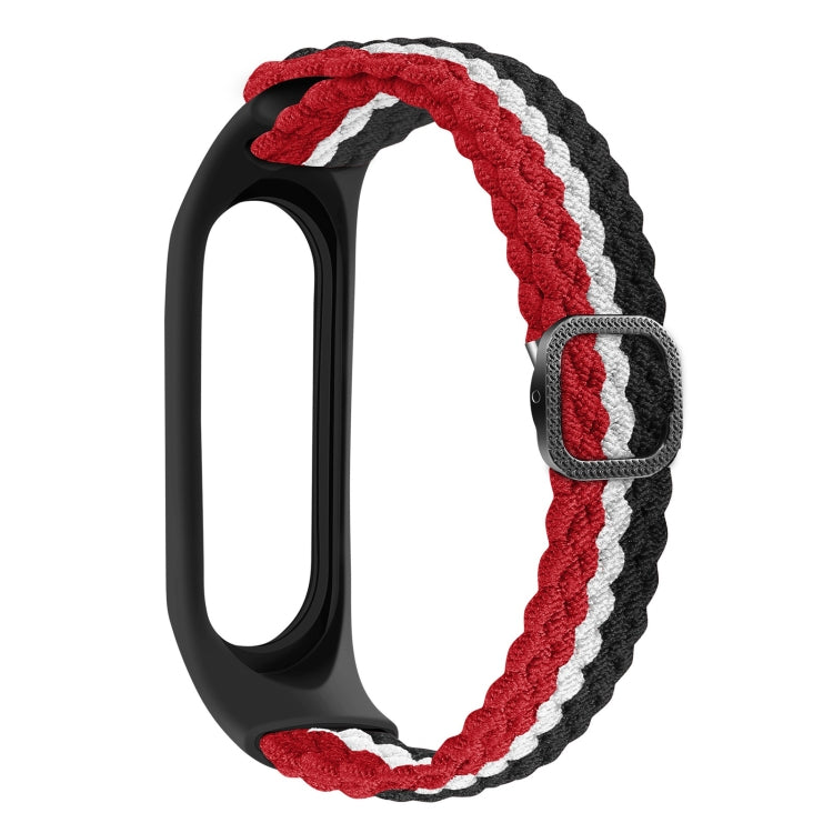 Cinturino intrecciato a strisce, For Xiaomi Mi Band 6 / 5
