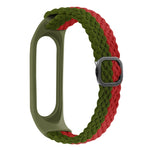 Cinturino intrecciato a strisce, For Xiaomi Mi Band 6 / 5