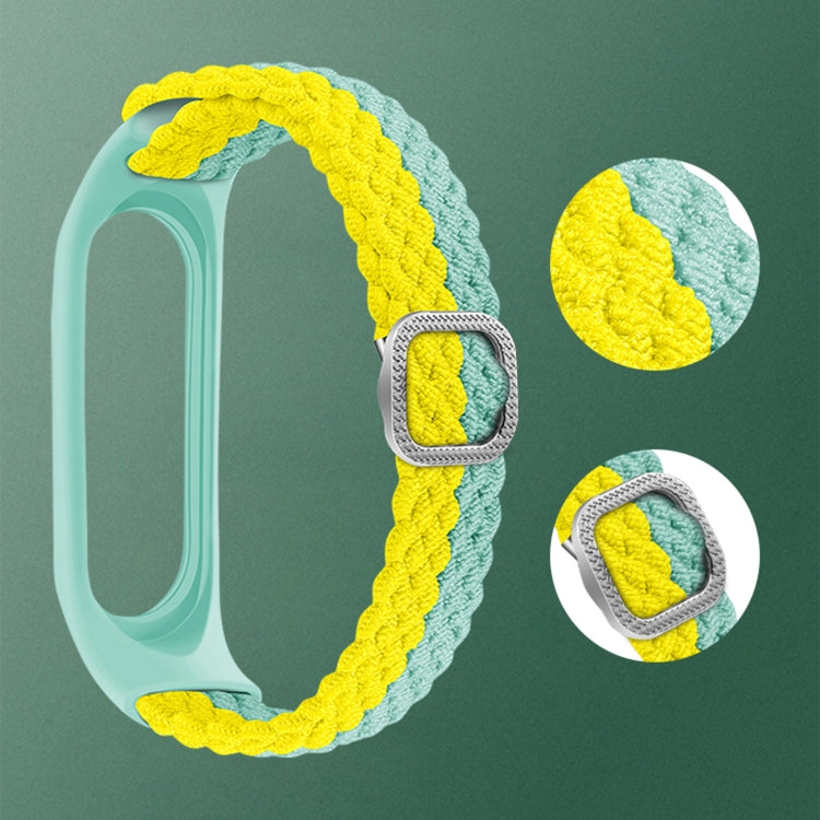 Cinturino intrecciato a strisce, For Xiaomi Mi Band 6 / 5