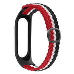 Cinturino intrecciato a strisce, For Xiaomi Mi Band 4 / 3