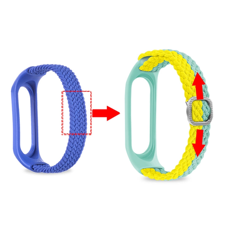 Cinturino intrecciato a strisce, For Xiaomi Mi Band 4 / 3