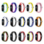 Cinturino intrecciato a strisce, For Xiaomi Mi Band 4 / 3