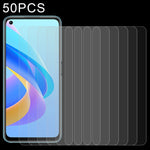 50 pellicole in vetro temperato da 0,26 mm 9H 2,5D, For OPPO A76 (50 PCS)