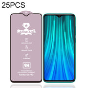 25 PZ 9H HD Large Arc High Alumina Pellicola in vetro temperato a schermo intero, For Xiaomi Redmi 6(25 PCS), For Xiaomi Redmi 6A(25 PCS), For Xiaomi Redmi 6 Pro(25 PCS), For Xiaomi Redmi 7(25 PCS), For Xiaomi Redmi 7A(25 PCS), For Xiaomi Redmi Go(25 P...