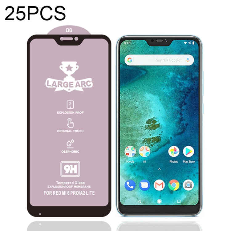 Pellicola vetro temperato per Xiaomi Redmi 6/6A/6 Pro/7/7A