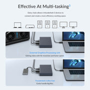 ORICO TB3-S2 Thunderbolt 3 M.2 Docking station a doppio alloggiamento, TB3-S2