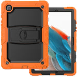Custodia protettiva antiurto in silicone nero + tablet PC, For Samsung Galaxy Tab A8 10.5 2021