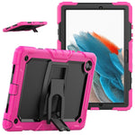 Custodia protettiva antiurto in silicone nero + tablet PC, For Samsung Galaxy Tab A8 10.5 2021