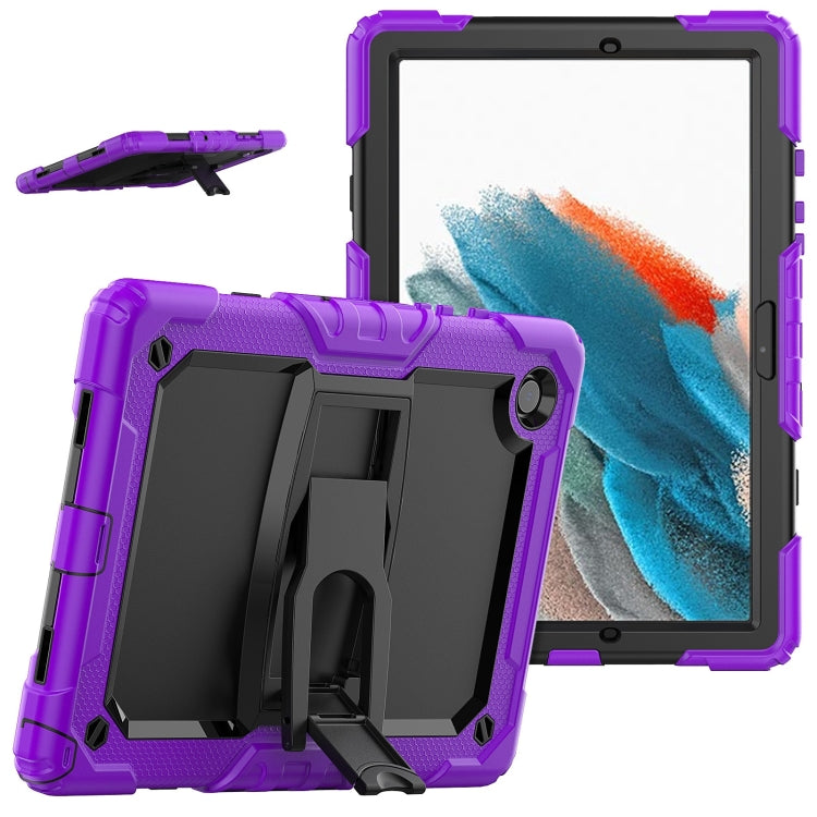 Custodia protettiva antiurto in silicone nero + tablet PC, For Samsung Galaxy Tab A8 10.5 2021