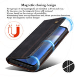 Custodia per telefono in pelle con trama di cavallo pazzo in cera d'olio, For Xiaomi Redmi Note 11S / Note 11 Foreign Version