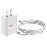 IVON AD-33 Caricatore da viaggio USB 2,1A con cavo 8 pin 1 m