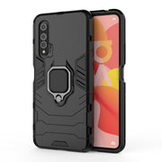 Custodia protettiva antiurto per PC + TPU con supporto per anello magnetico, For Huawei Nova 6 5G, For Galaxy S20+