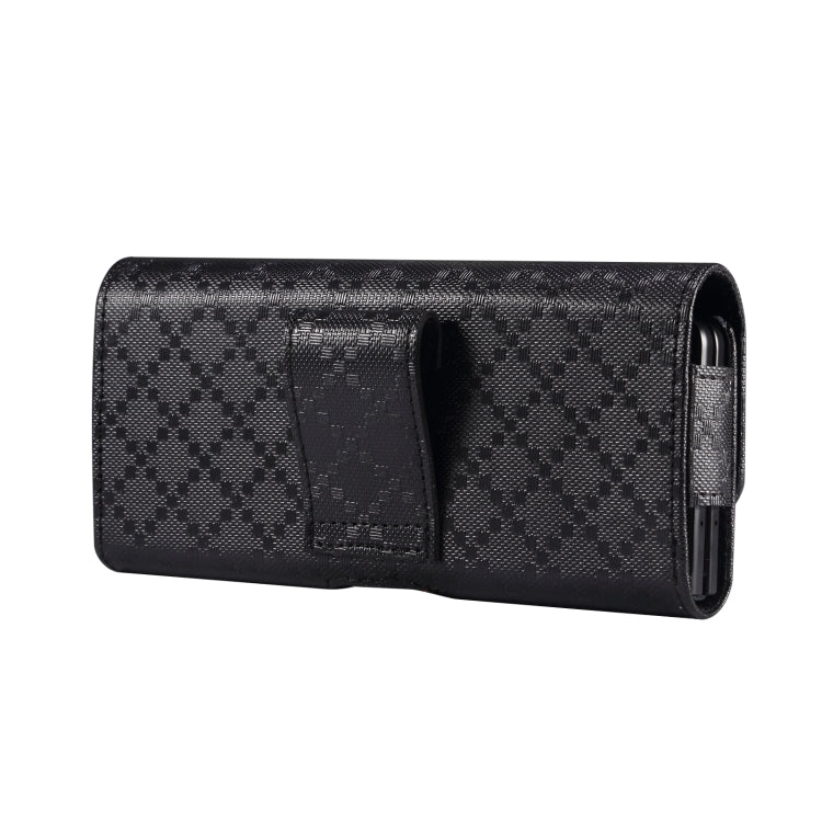 Custodia per telefono appesa in vita con texture a scacchi, For Samsung Galaxy Z Fold3 5G