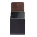 Custodia per cellulare da appendere in vera pelle, For Huawei P50 Pocket