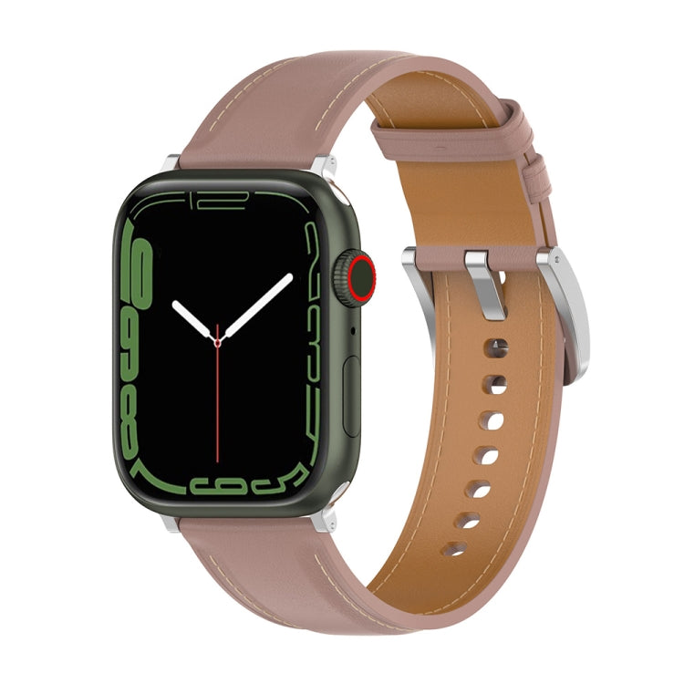 Cinturino in vera pelle, dimensioni: taglia piccola per Apple Watch Series 7 41mm / 6&SE&5&4 40mm / 3&2&1 38mm, Size: Small Size For Apple Watch Series 8&7 41mm / SE 2&6&SE&5&4 40mm / 3&2&1 38mm