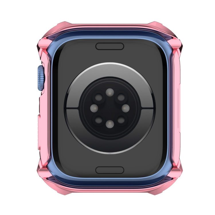 Trapano Cintura Rombo + Custodia Integrata Pellicola Temperata, For Apple Watch Series 9 / 8 / 7 41mm, For Apple Watch Series 9 / 8 / 7 45mm