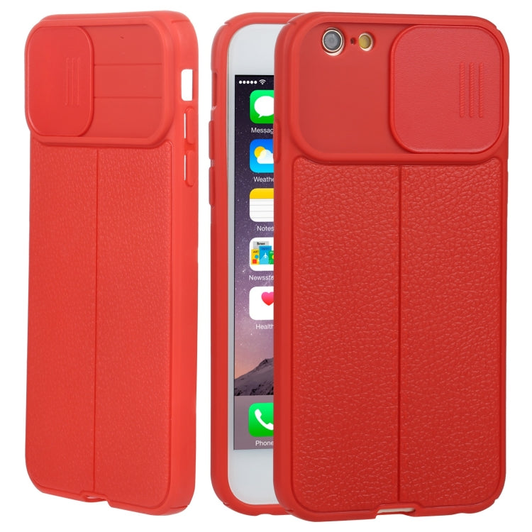 Custodia protettiva in TPU con camshield per iPhone 6