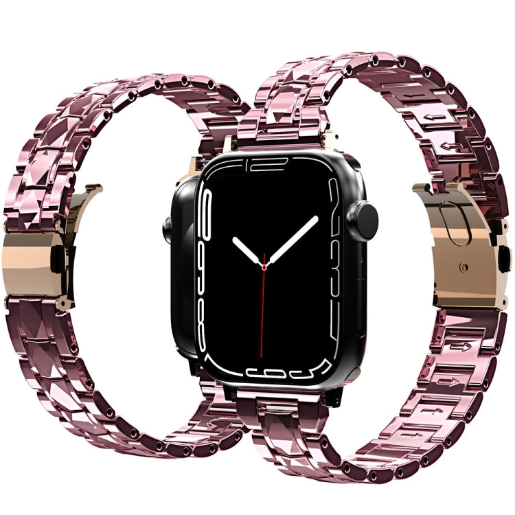 Cinturino in acciaio inossidabile elettrolitico per serie Apple Watch, 7 41mm / 6&SE&5&4 40mm / 3&2&1 38mm, 7 45mm / 6&SE&5&4 44mm / 3&2&1 42mm