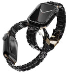Cinturino in acciaio inossidabile elettrolitico per serie Apple Watch, 7 41mm / 6&SE&5&4 40mm / 3&2&1 38mm, 7 45mm / 6&SE&5&4 44mm / 3&2&1 42mm