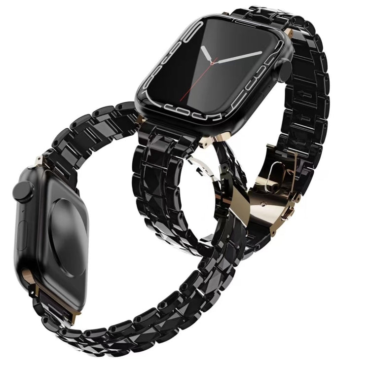Cinturino in acciaio inossidabile elettrolitico per serie Apple Watch, 7 41mm / 6&SE&5&4 40mm / 3&2&1 38mm, 7 45mm / 6&SE&5&4 44mm / 3&2&1 42mm