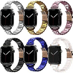Cinturino in acciaio inossidabile elettrolitico per serie Apple Watch, 7 41mm / 6&SE&5&4 40mm / 3&2&1 38mm, 7 45mm / 6&SE&5&4 44mm / 3&2&1 42mm