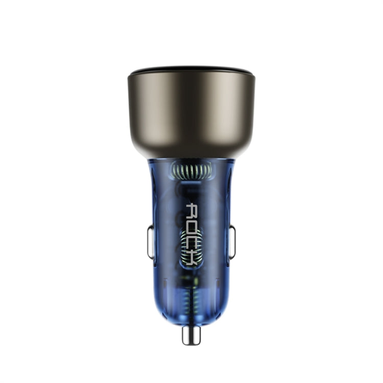 Caricabatteria da auto a doppia porta ROCK H16 PD 72W Type-C / USB-C + USB, H16
