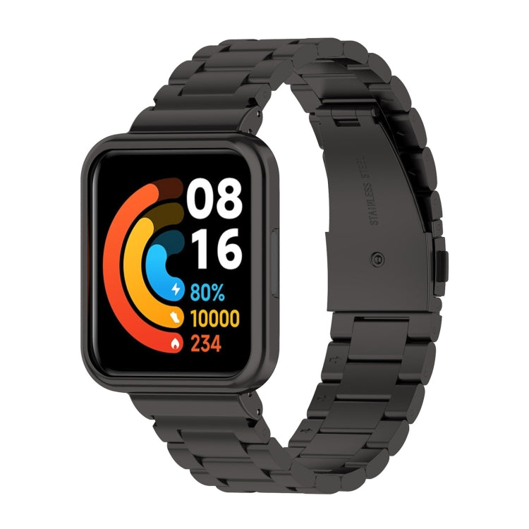 Cinturino in acciaio a tre sfere per Xiaomi Redmi Watch 2 Lite versione internazionale, For Xiaomi Redmi Watch 2 Lite International Version