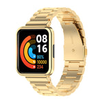 Cinturino in acciaio a tre sfere per Xiaomi Redmi Watch 2 Lite versione internazionale, For Xiaomi Redmi Watch 2 Lite International Version
