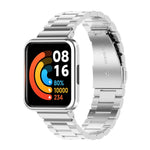 Cinturino in acciaio a tre sfere per Xiaomi Redmi Watch 2 Lite versione internazionale, For Xiaomi Redmi Watch 2 Lite International Version