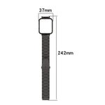 Cinturino in acciaio a tre sfere per Xiaomi Redmi Watch 2 Lite versione internazionale, For Xiaomi Redmi Watch 2 Lite International Version