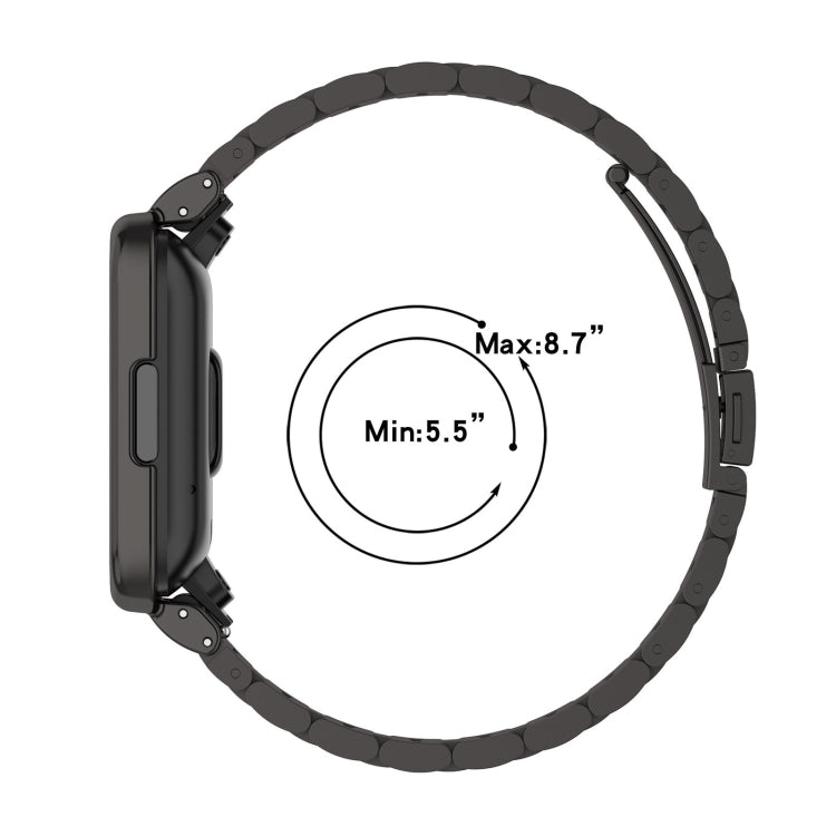 Cinturino in acciaio a tre sfere per Xiaomi Redmi Watch 2 Lite versione internazionale, For Xiaomi Redmi Watch 2 Lite International Version