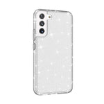 Custodia protettiva antiurto per telefono in polvere glitter stile Terminator, For Samsung Galaxy S21 FE 5G