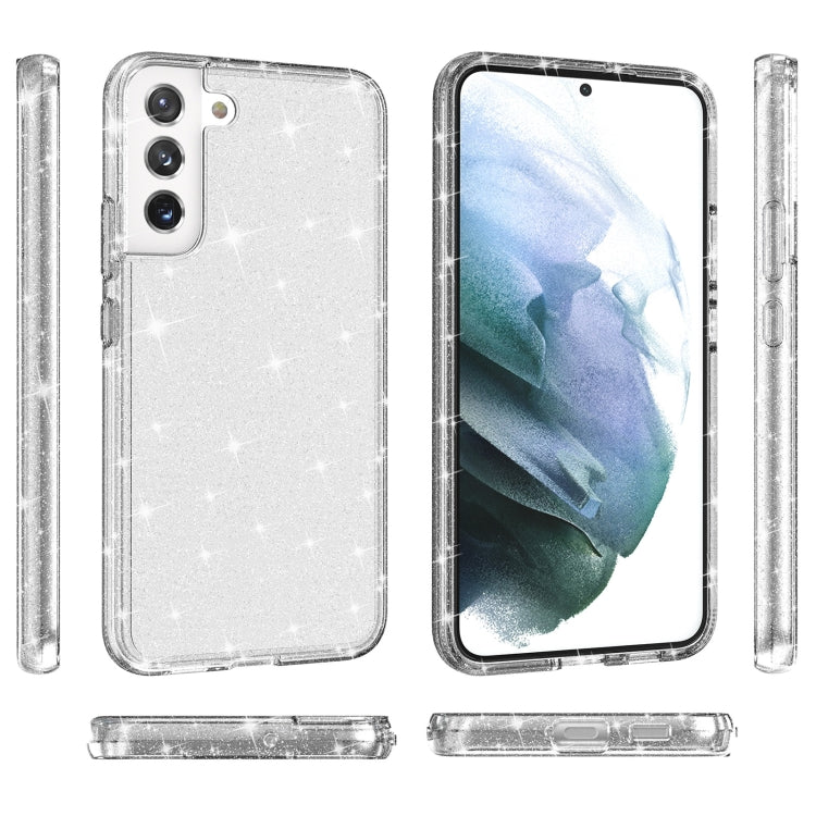 Custodia protettiva antiurto per telefono in polvere glitter stile Terminator, For Samsung Galaxy S21 FE 5G