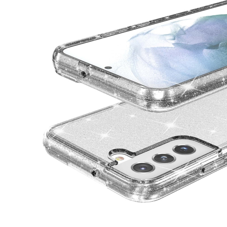 Custodia protettiva antiurto per telefono in polvere glitter stile Terminator, For Samsung Galaxy S21 FE 5G