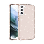 Custodia protettiva antiurto per telefono in polvere glitter stile Terminator, For Samsung Galaxy S21 FE 5G