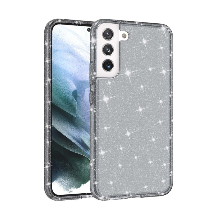 Custodia protettiva antiurto per telefono in polvere glitter stile Terminator, For Samsung Galaxy S21 FE 5G