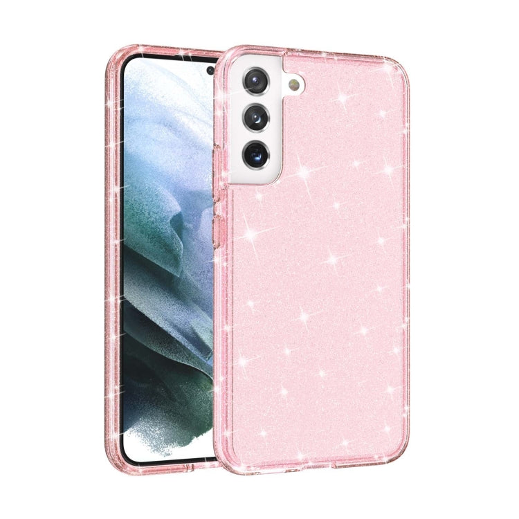 Custodia protettiva antiurto per telefono in polvere glitter stile Terminator, For Samsung Galaxy S21 FE 5G