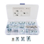 A6827 Dadi a clip per auto/moto 40 in 1 Dado a clip a forma di B, A6827