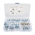 A6827 Dadi a clip per auto/moto 40 in 1 Dado a clip a forma di B, A6827