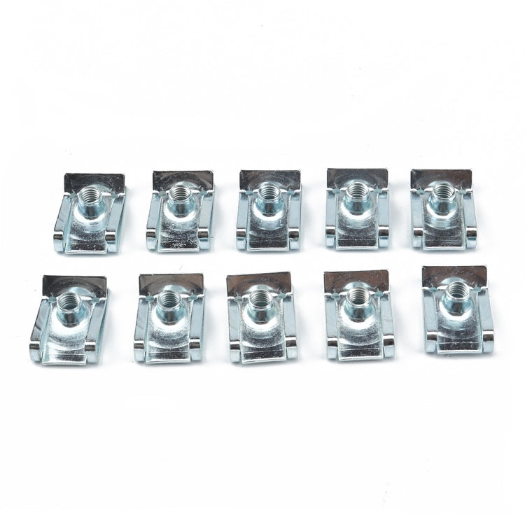 A6827 Dadi a clip per auto/moto 40 in 1 Dado a clip a forma di B, A6827