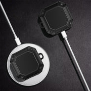 Custodia protettiva per auricolari Mecha Hardware con gancio, For AirPods 3, For AirPods 2 / 1, For AirPods Pro, For Samsung Galaxy Buds 2 / Buds Pro / Buds Live / Buds 2 Pro