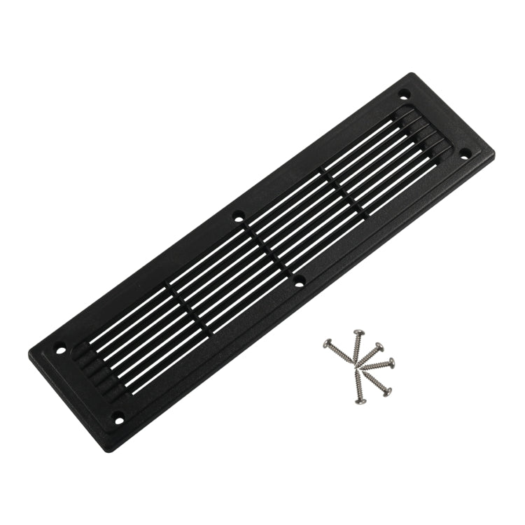 300x80mm RV / Bus Feritoia di ventilazione dritta con viti, A6793