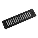 300x80mm RV / Bus Feritoia di ventilazione dritta con viti, A6793