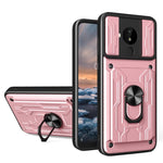 Custodia per telefono con scheda Camshield scorrevole, For Nokia C1, For Nokia C10, For Nokia C30, For Nokia G10