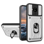 Custodia per telefono con scheda Camshield scorrevole, For Nokia C1, For Nokia C10, For Nokia C30, For Nokia G10