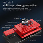 Custodia per telefono con scheda Camshield scorrevole, For Nokia C1, For Nokia C10, For Nokia C30, For Nokia G10