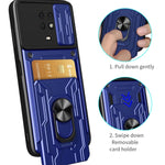Custodia per telefono con scheda Camshield scorrevole, For Nokia C1, For Nokia C10, For Nokia C30, For Nokia G10