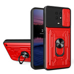 Custodia per telefono con scheda Camshield scorrevole, For Nokia C1, For Nokia C10, For Nokia C30, For Nokia G10