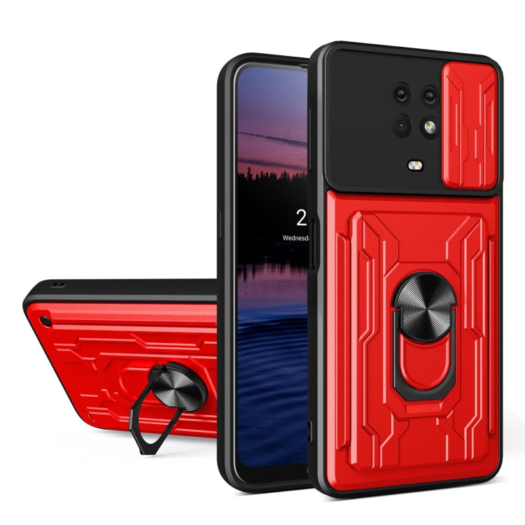 Custodia per telefono con scheda Camshield scorrevole, For Nokia C1, For Nokia C10, For Nokia C30, For Nokia G10