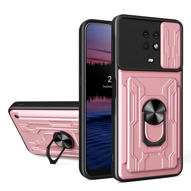 Custodia per telefono con scheda Camshield scorrevole, For Nokia C1, For Nokia C10, For Nokia C30, For Nokia G10